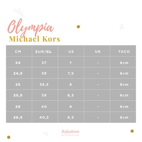 guia de tallas michael kors|michael kors size chart uk.